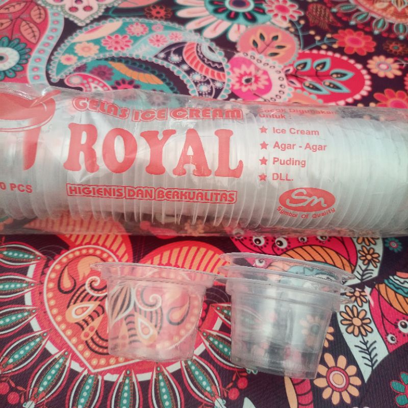 Cup Ager / Puding Royal (bening)