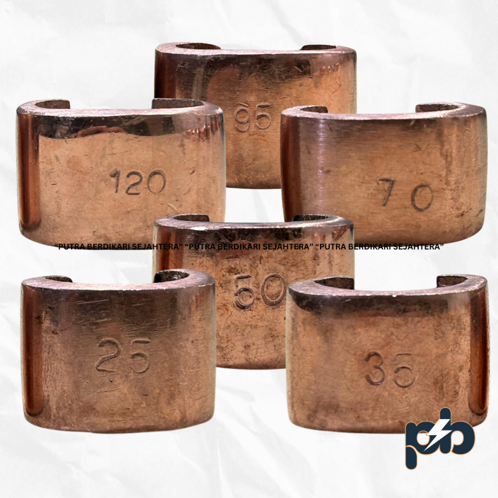 Klem C Grounding Tembaga / C-Clamp CU / Klem C Untuk Grounding Material Full Tembaga