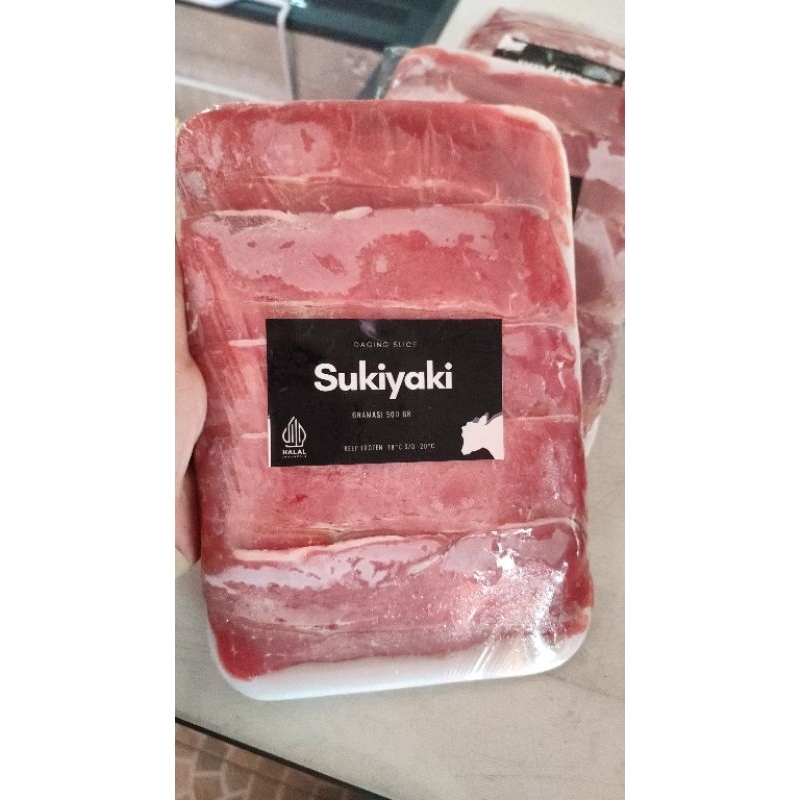 

slice sukiyaki teriyaki