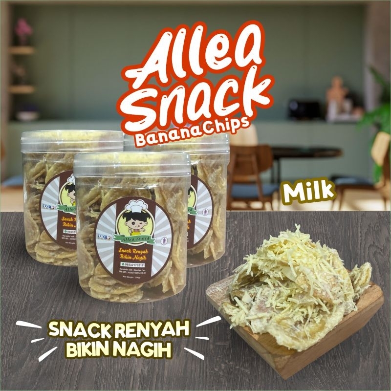 

Bananachips Milk Melted 200g alleasnack