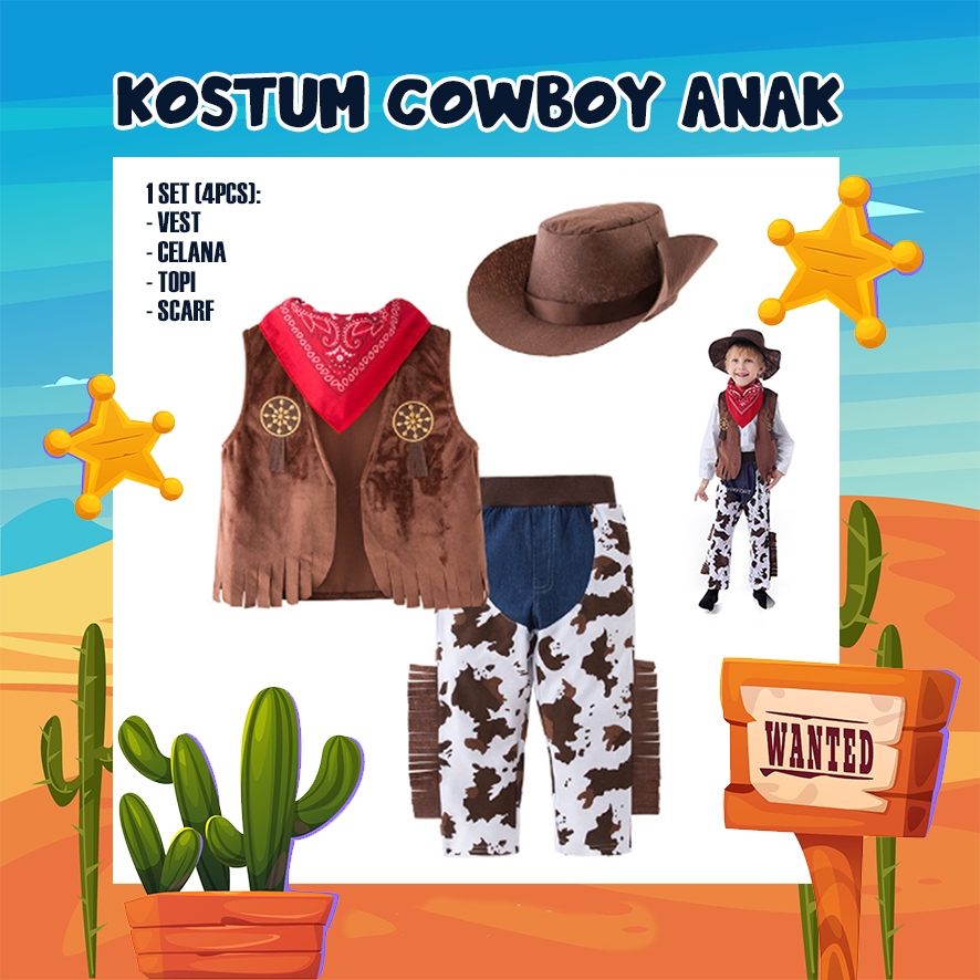 SUMMER SPLASH - KOBOI KOSTUM ANAK