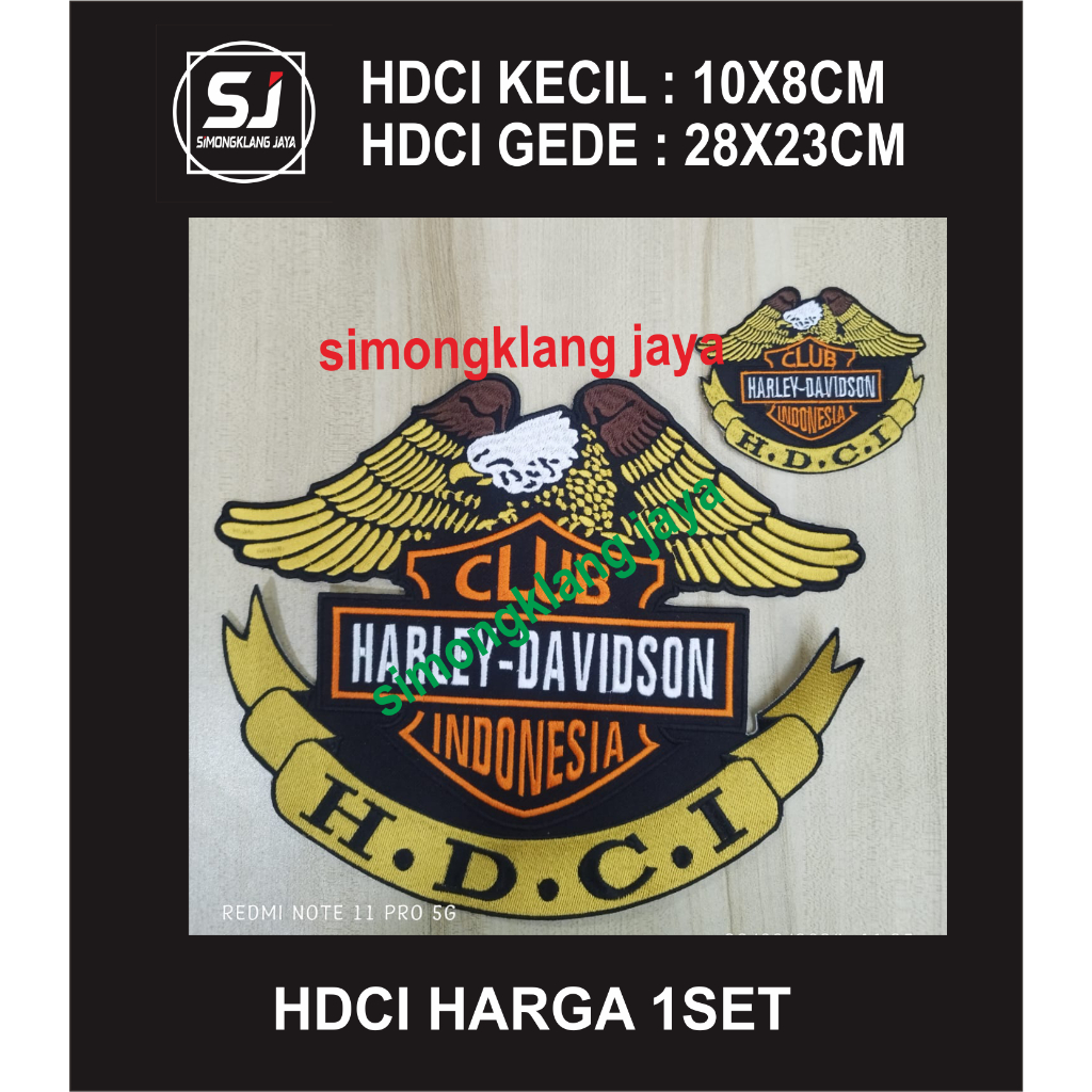EMBLEM BORDIR HDCI