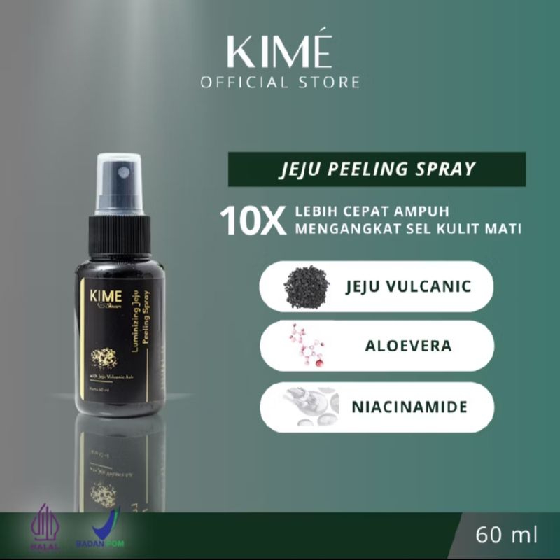 PEELING SPRAY KIME SKINCARE | PILING SPRAY KIME | PELLING SCRUB KIME SKINCARE
