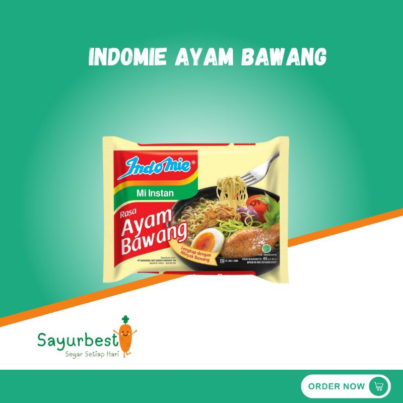 

Indomie Ayam Bawang 69gr