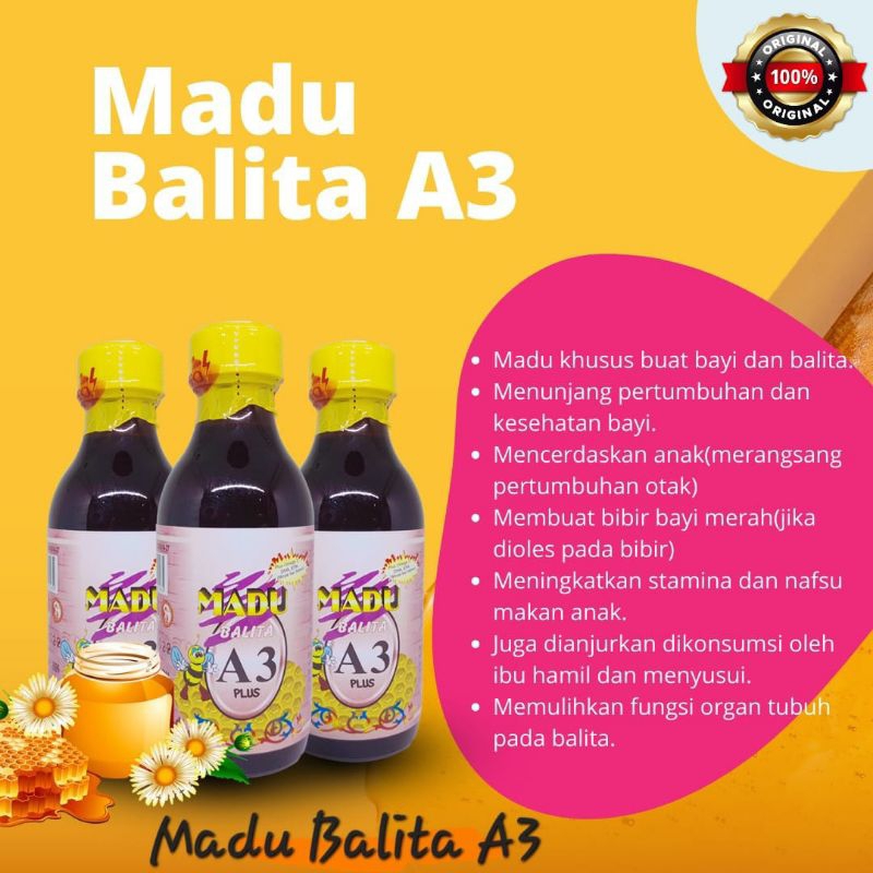 

Madu Balita A3 150 ml