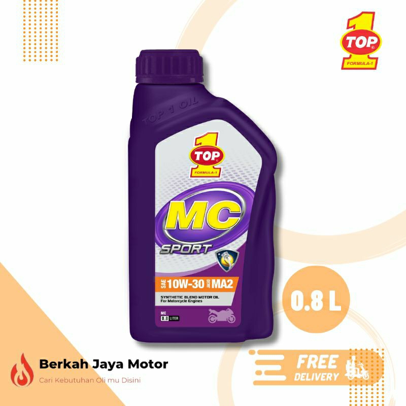 TOP 1 MC SPORT 10W-30 JASO MA2