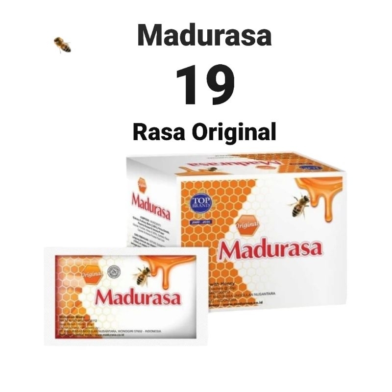 

Madu Rasa Murni (19) Rasa Original 10Box Stiap Dus Isi 12Pcs