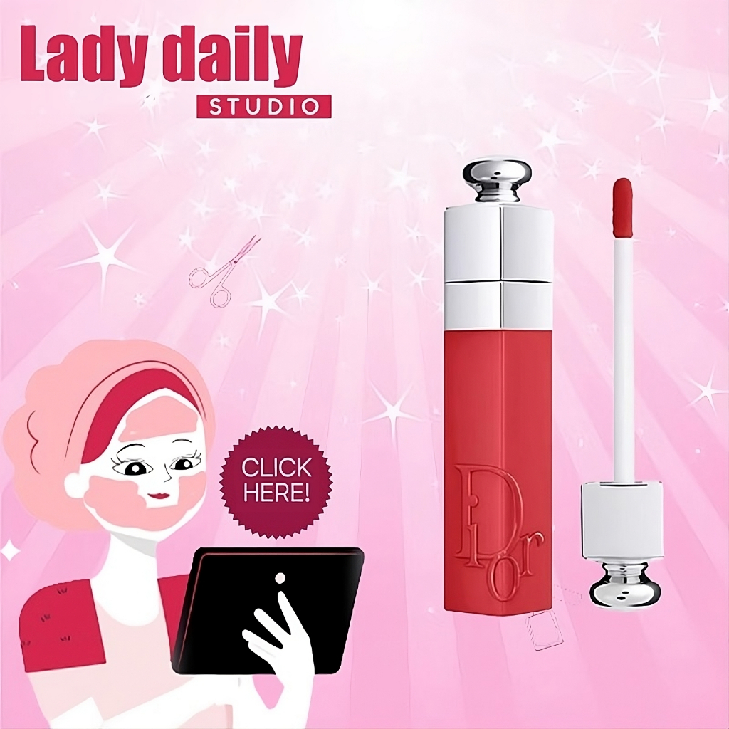 Lady Daily DIOR ADDICT LIP TINT 351 Natural Nude/421 Natural Tea/541 Natural sienna/651 Natural Rose