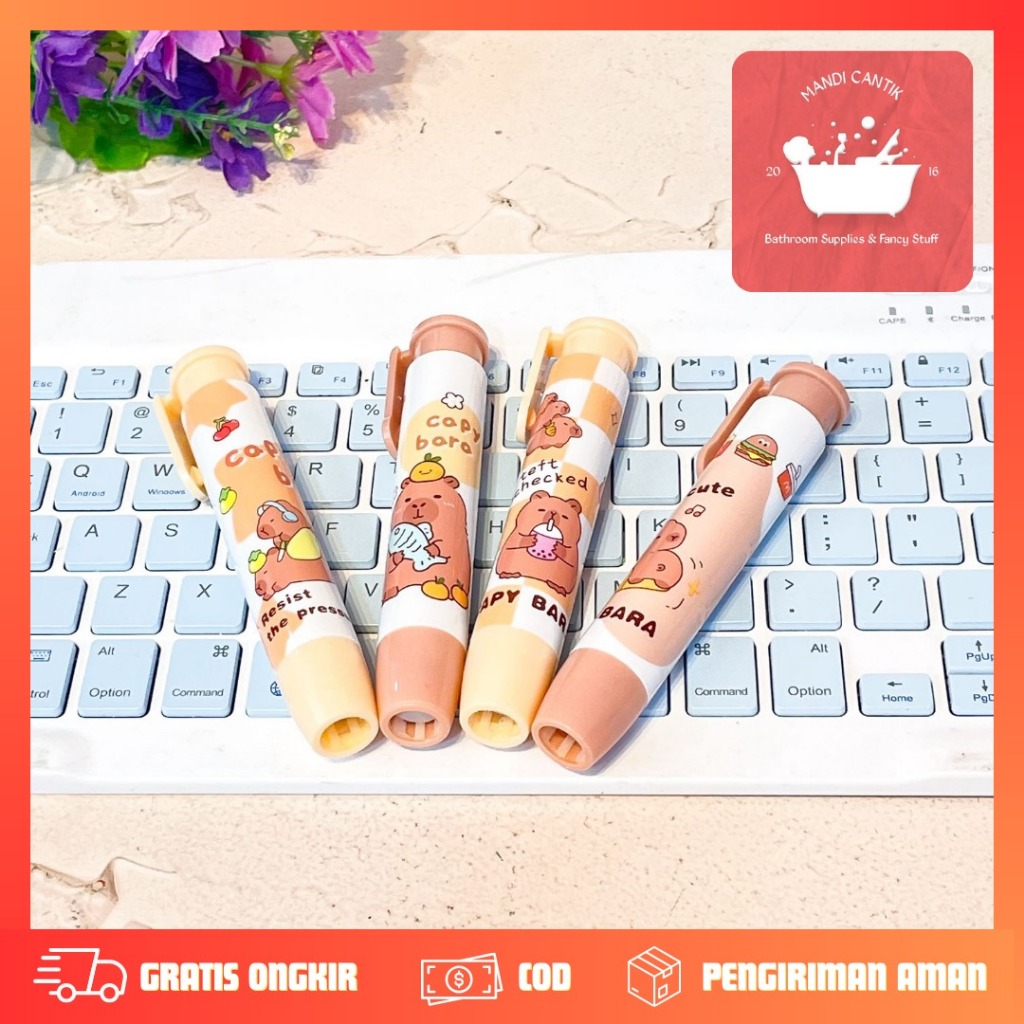 

PENGHAPUS CETEK DEPRESSIBLE CAPYBARA ER-1457 ERASER HAPUSAN LUCU IMUT KADO UNIK COD