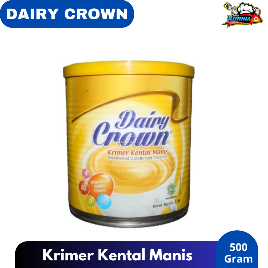 

KRIMER KENTAL MANIS DAIRY CROWN KEMASAN KALENG 500 gr