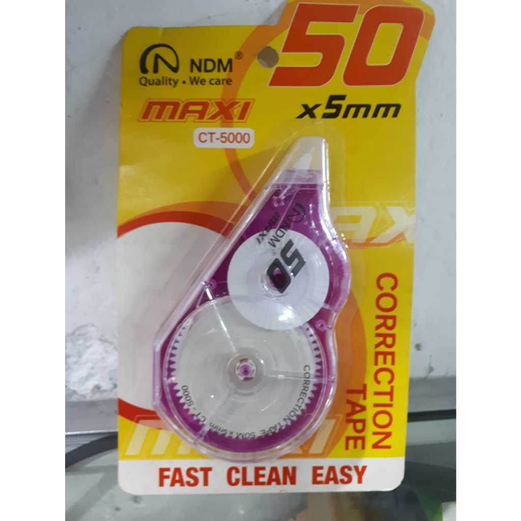 

CORECTION TYPE/ TIP-EX KERTAS 25 METER CT 1000