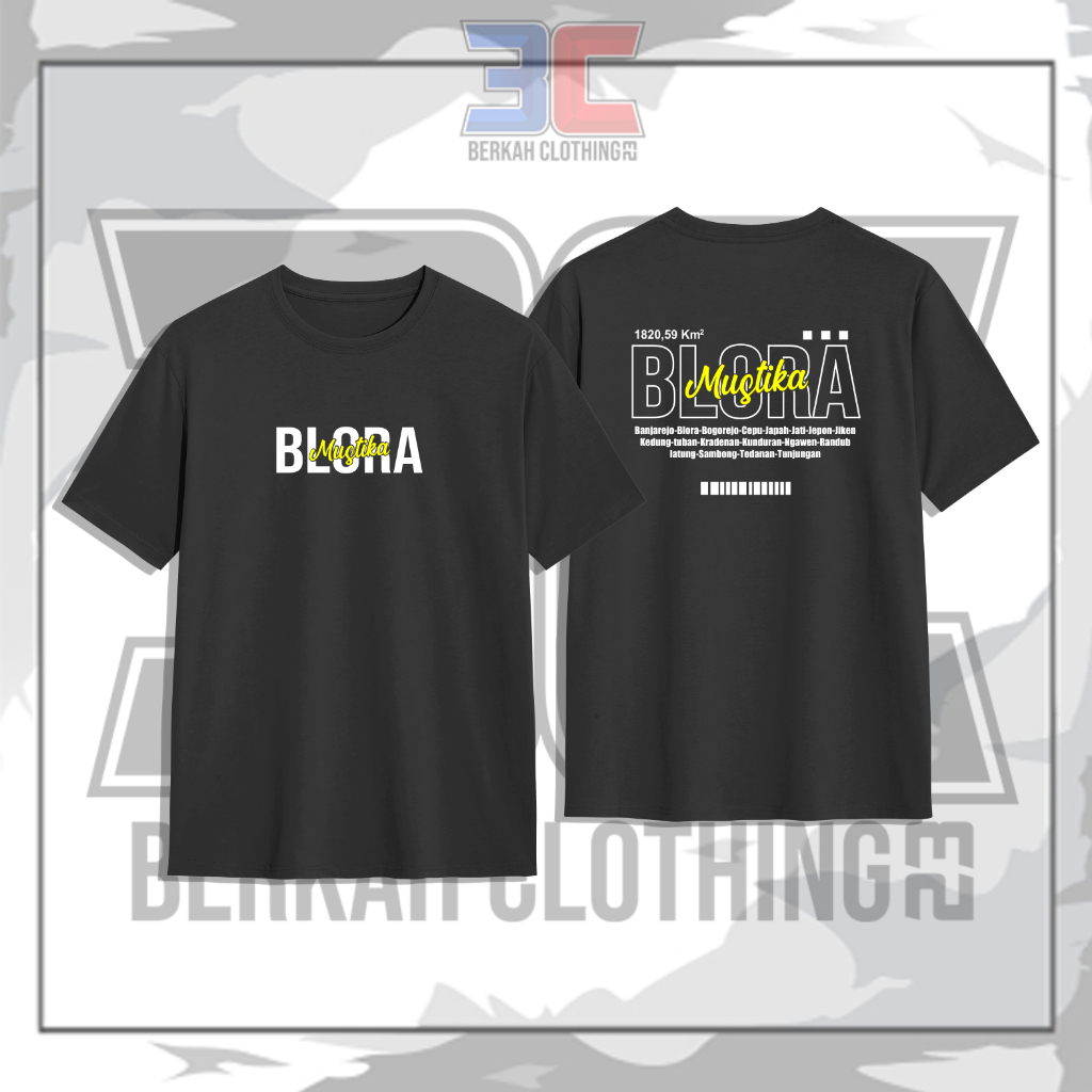 Baju Kaos Kabupaten Blora Mustika