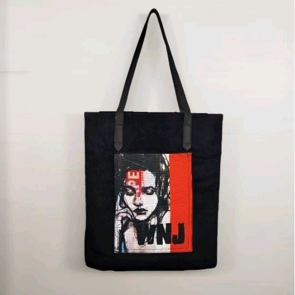 Totebag Wanita kanvas premium Tas kuliah