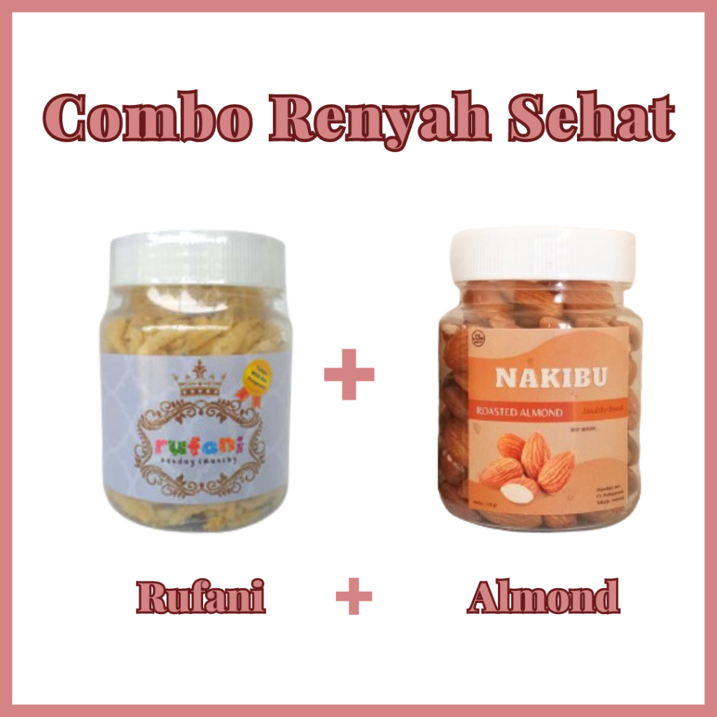 

Combo Renyah Sehat Cemilan Diet Sehat Enak