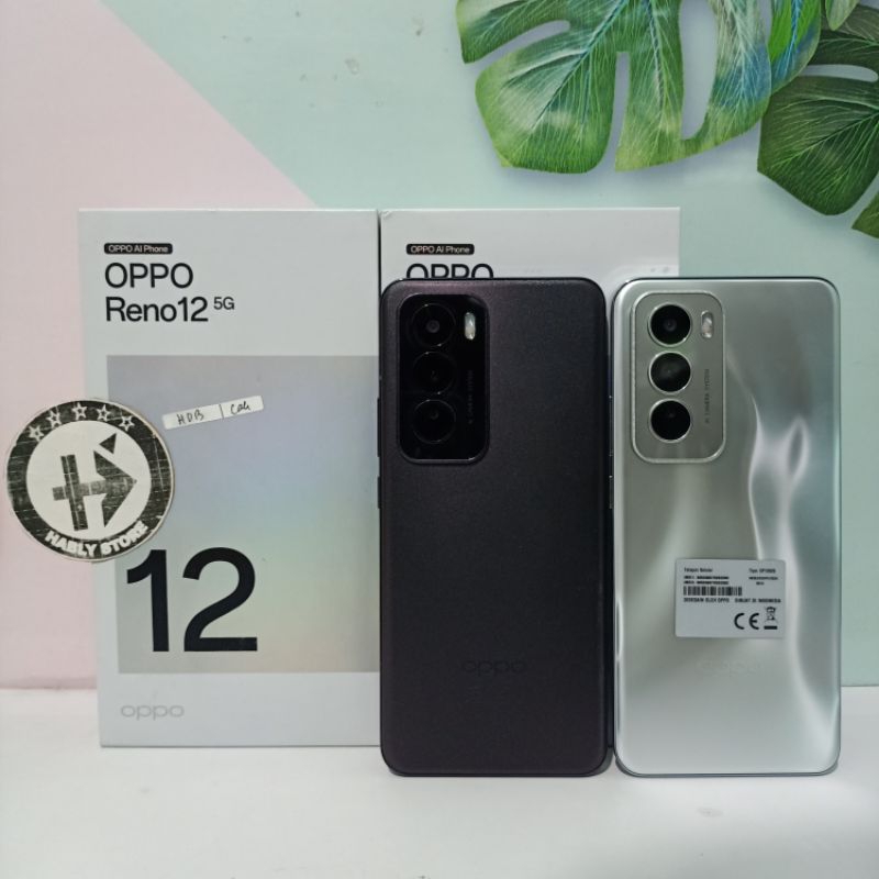OPPO RENO 12 5G 12/256 SECOND FULLSET