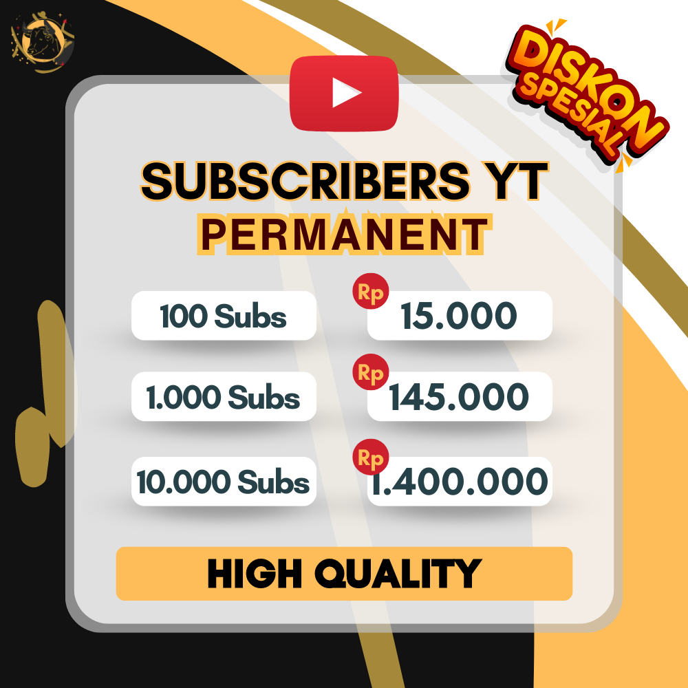 SUBSCRIBER PROMO YOUTUBE UNTUK MONETISASI SUBSCRIBERS 100% AMAN