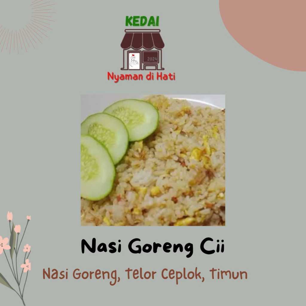 

Nasi Goreng Cii Halal Enak Ready
