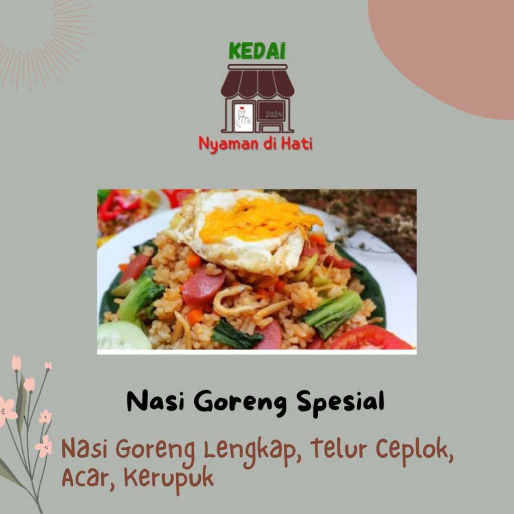 

Ready Nasi Goreng Spesial bisa dadakan