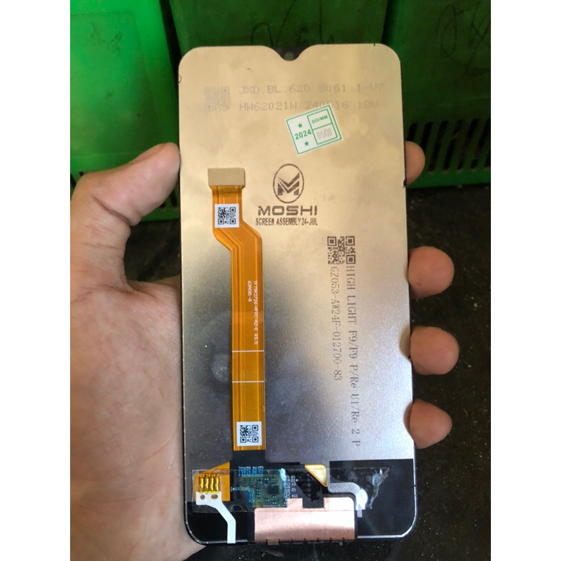 Lcd oppo f9 cabutan tested