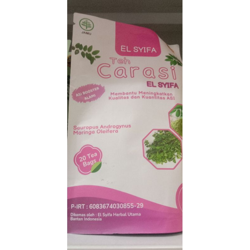 

Teh Celup Carasi Daun Katuk