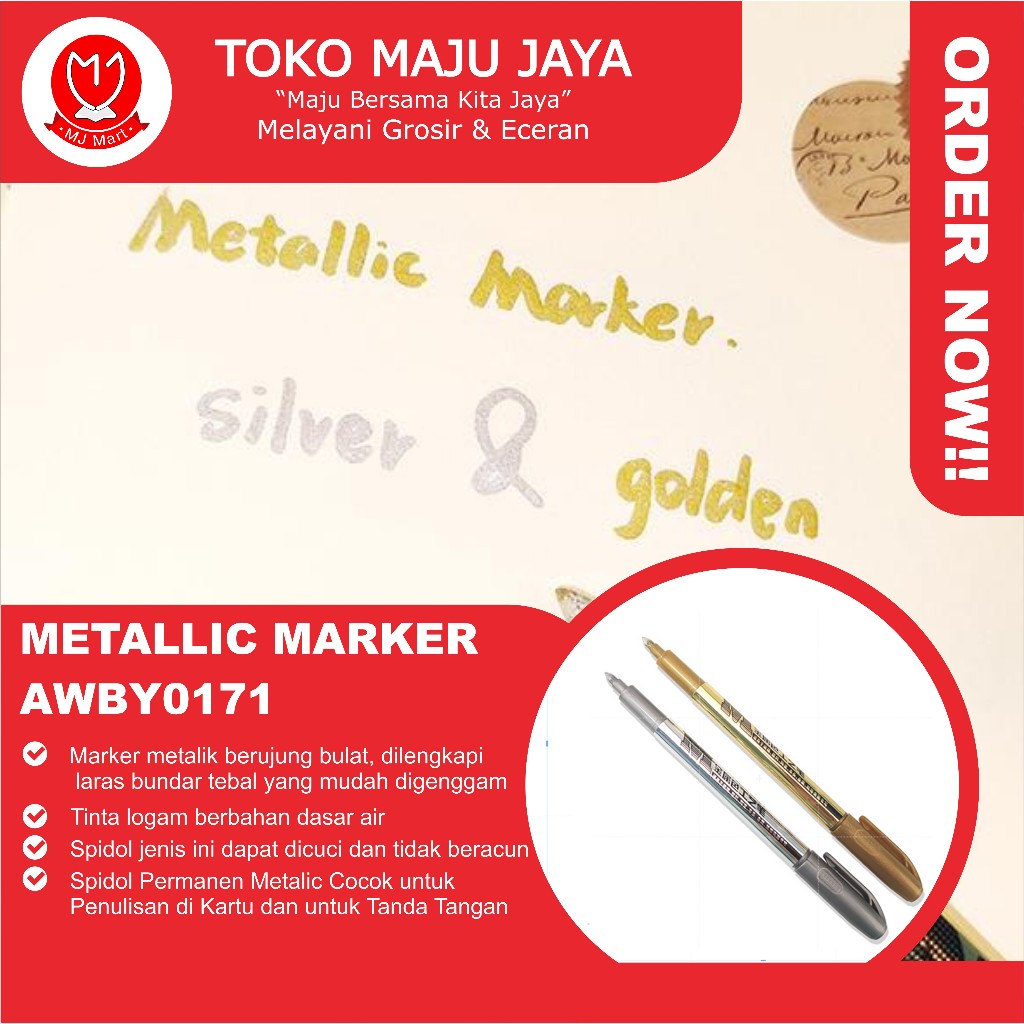 

METALLIC MARKER AWBY0171 (Lusin)