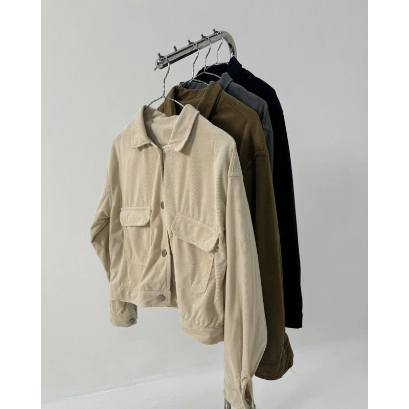 Earthsign - Yessy Corduroy Jacket / Jaket Wanita  / Women Jacket Corduroy / Jaket berbahan Corduroy