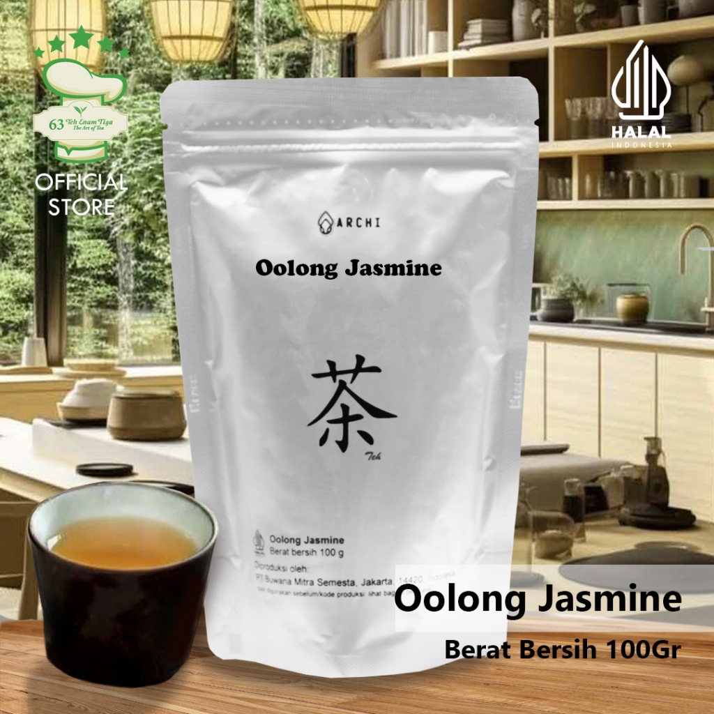 

Teh 63 - ARCHI Oolong Jasmine 100gr - Food Service