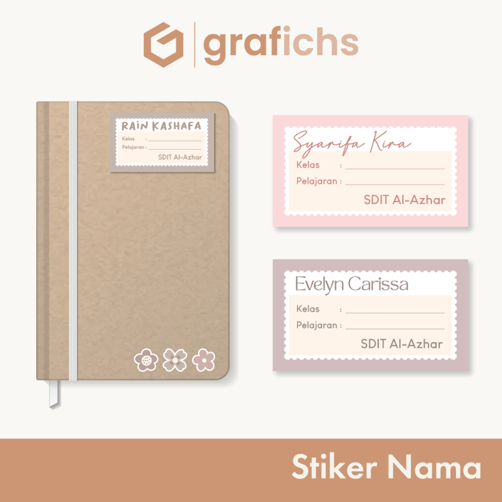 

Stiker Nama Alat Tulis Sekolah GISS131-140 by Grafichs