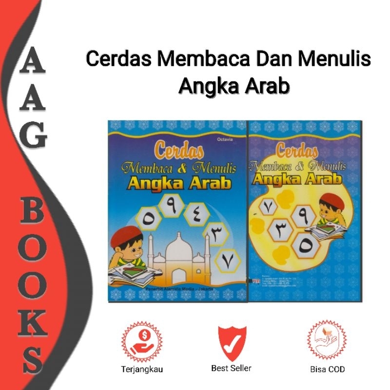 

Cerdas Membaca & Menulis Angka Arab | HVS 16 x 21 cm | Hal 20