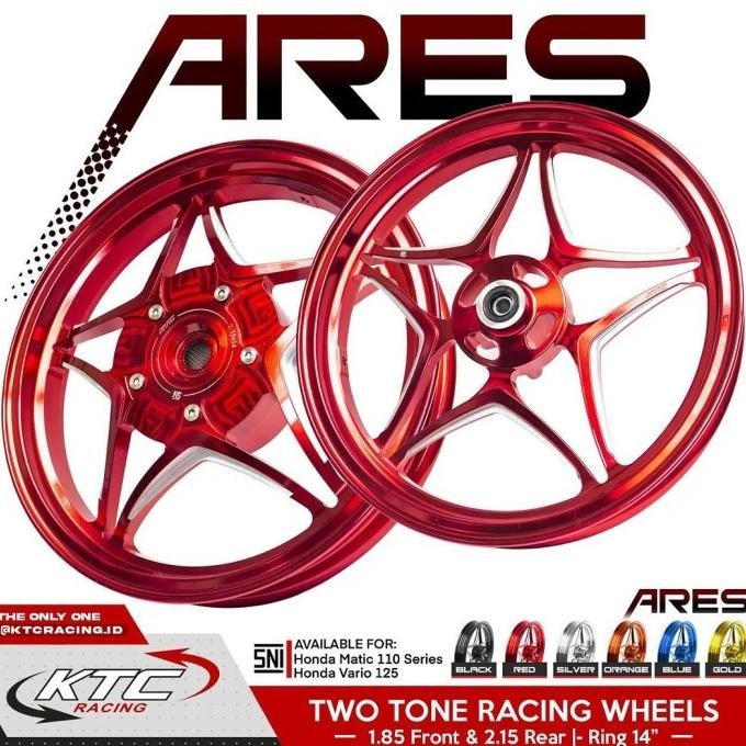 Velg KTC ares Vario 125 honda vario150 bintang ring14 ktc