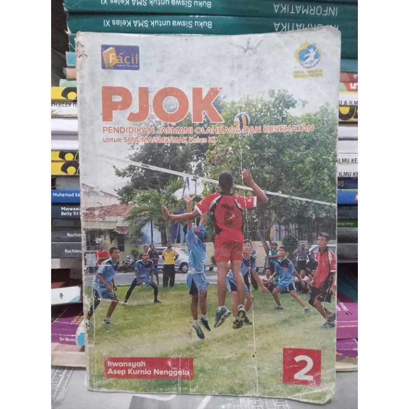 PJOK Kelas XI / 11 / 2 SMA Kurikulum 2013 Revisi 2016