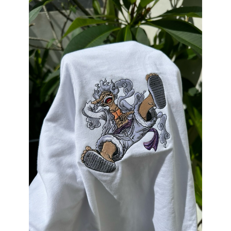 LUFFY GEAR 5 T-shirt Bordir