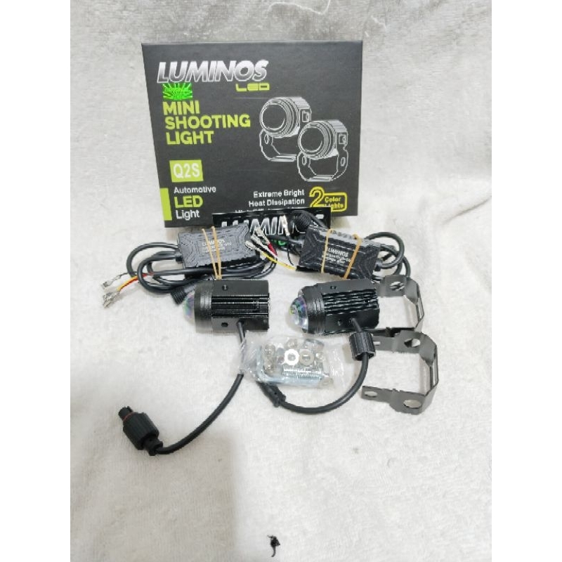 lampu tembak luminos D2 hi low lampu sorot D2 luminos lampu tembak bulat mini luminos lampu sorot lu