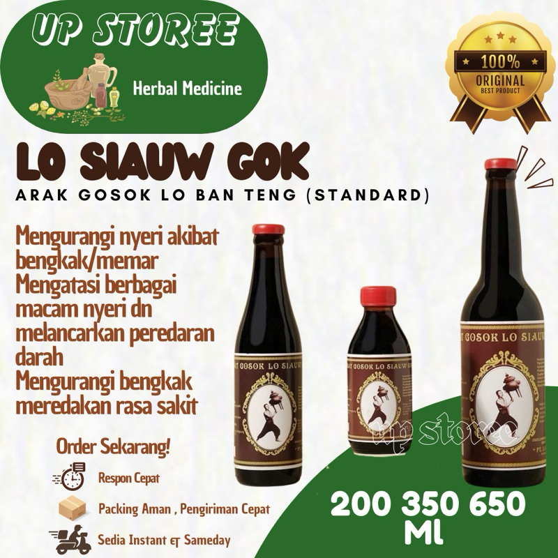 LO SIAUW GOK STANDARD - Arak Gosok Lo Ban Teng