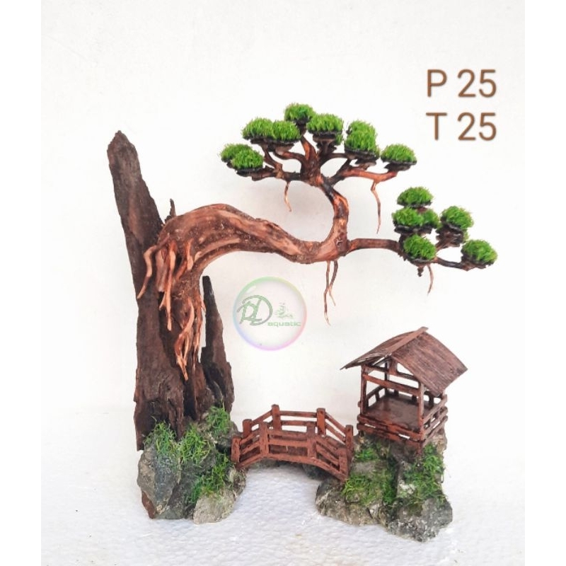 Bonsai Aquascape Hardscape Bonsai Moss