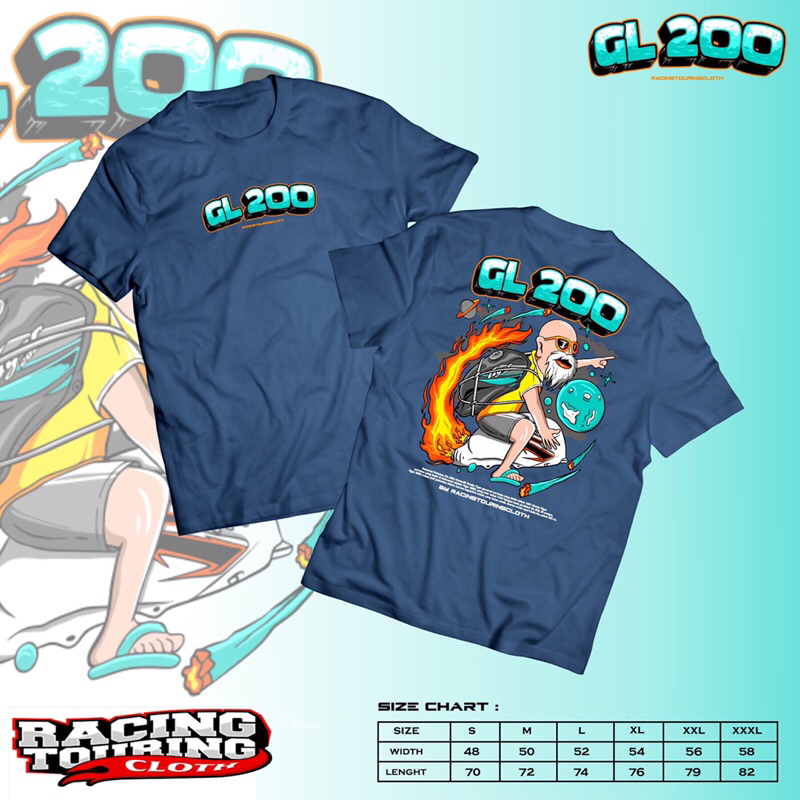 KAOS GL200 100% COTTON COMBED 30s/KAOS TIGER REVO/KAOS TIGER LAWAS