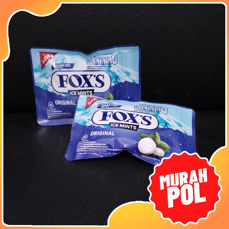 

Permen Foxs Ice Mints Original 25gr