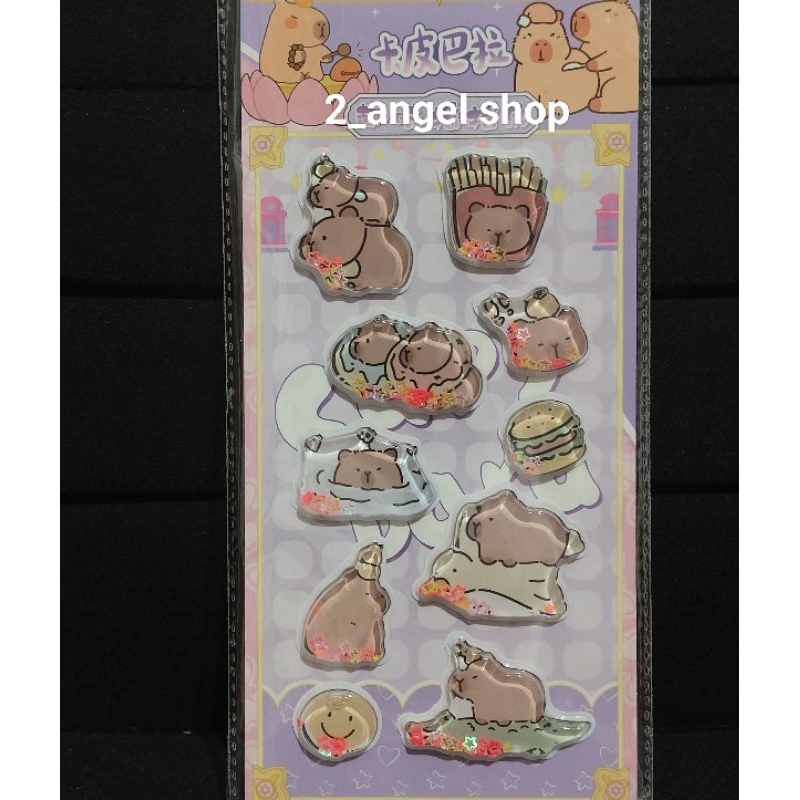 

STICKER AIR CAPYBARA DAN MY LITTLE PONY