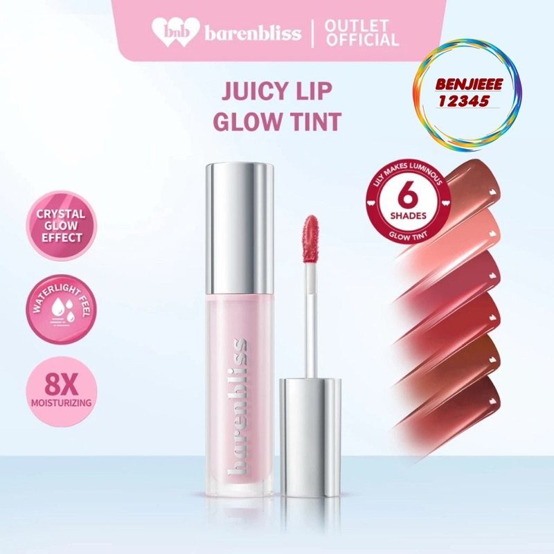BNB Barenbliss Lily Makes Luminous Glow Tint glowing barenbliss baren bliss lipstick lips TINT GLOW 