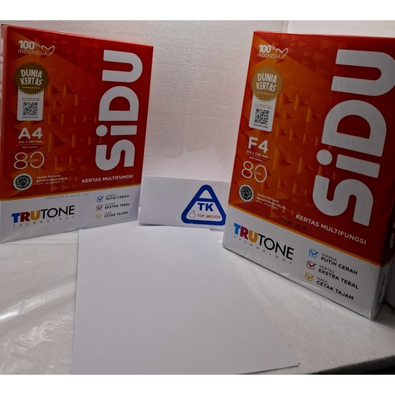

KERTAS HVS ECERAN A4 / F4 80GSM ISI 100 LEMBAR