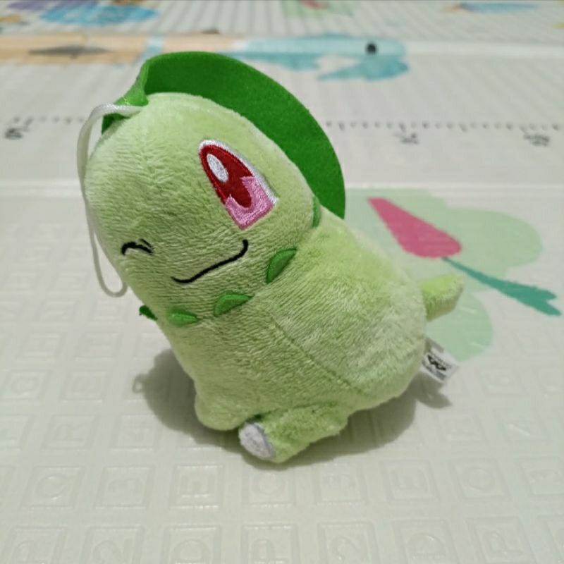 Gantungan Tas Boneka Pokemon Chikorita | Pokemon Chikorita