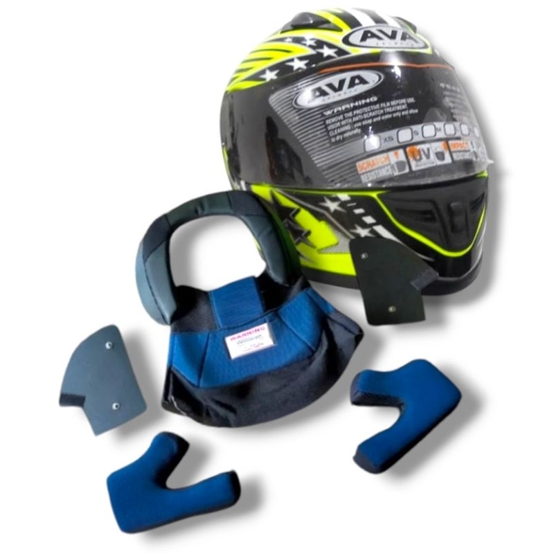 (BSTinner) Busa Pengganti Helm AVA fullface || Busa helm alternatif AVA GP optima