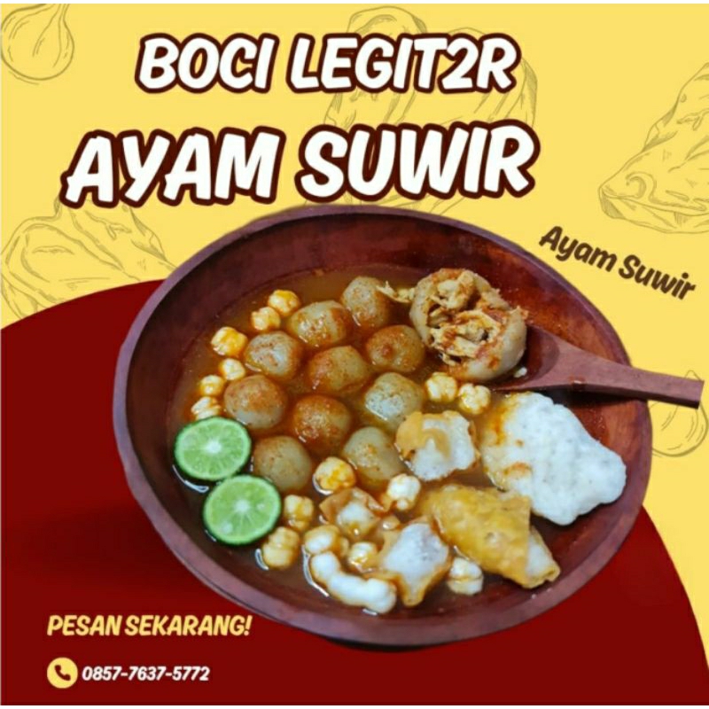 

Boci /Bakso Aci. Ayam Suwir. Pedas.Gurih Boci Murah HALAL ✨