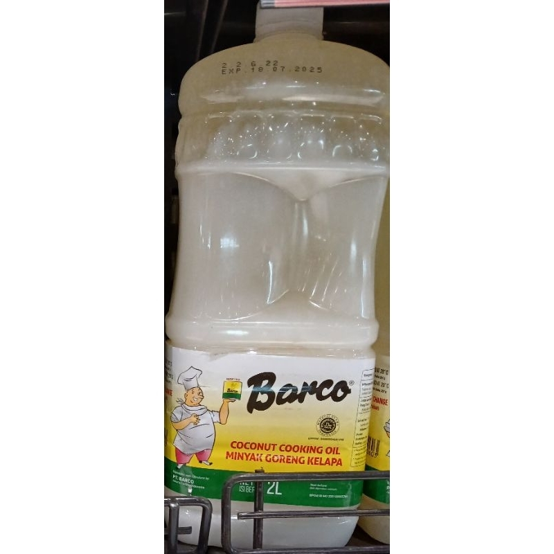 

Minyak Kelapa BARCO Coconut Oil 2000ml - LM, HK.