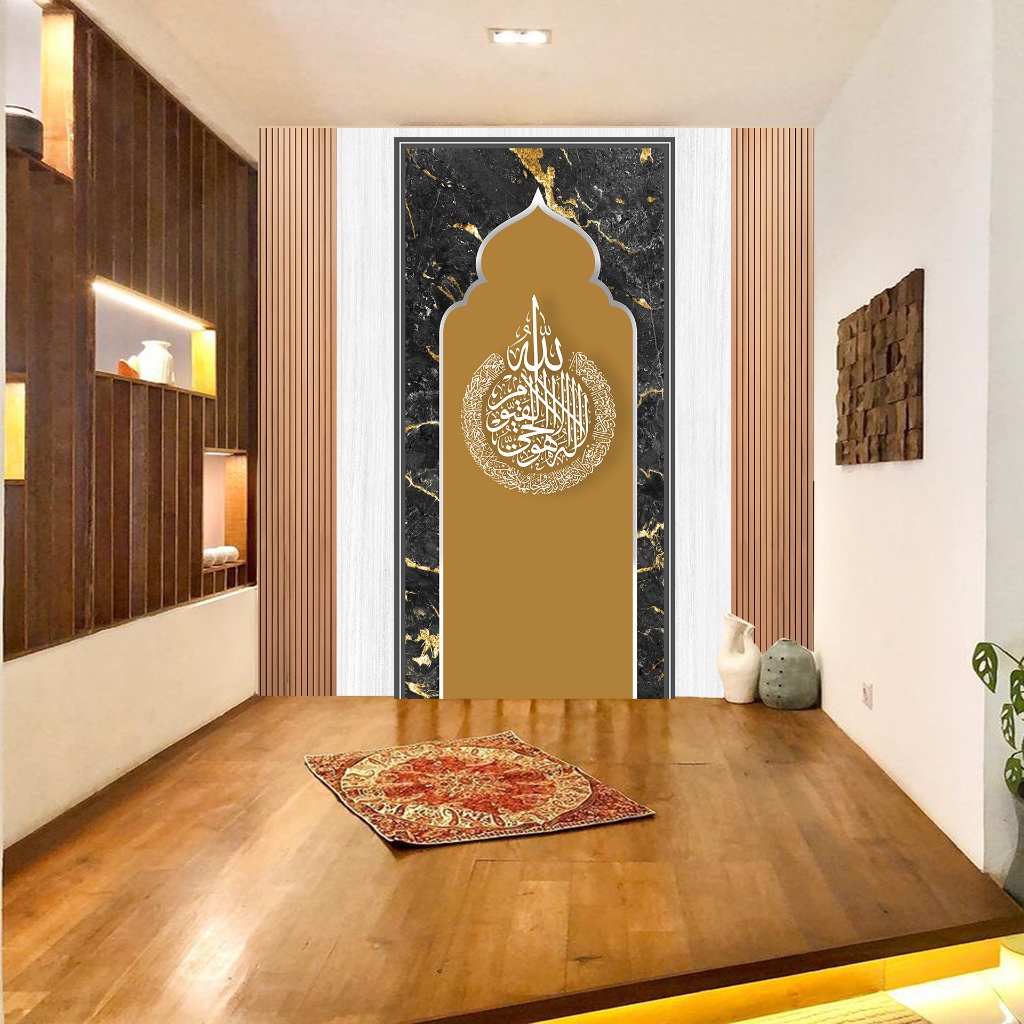 WALLPAPER STICKER MUSHOLA, STIKER, STICKER MIHRAB, STICKER DINDING, STIKER MUSHOLLA, STIKER DINDING