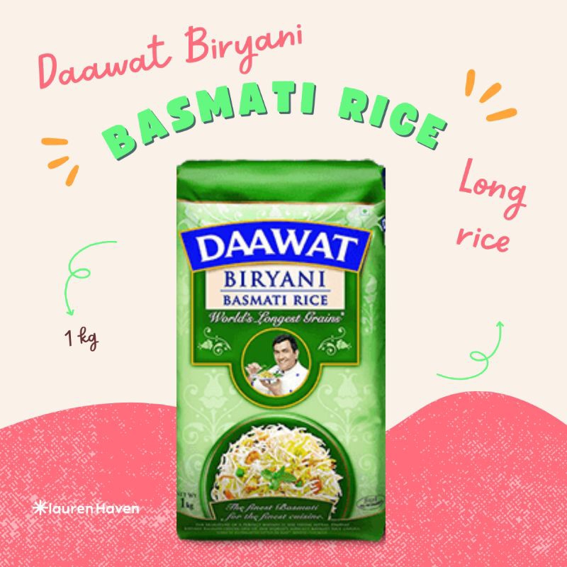 

Daawat Biryani rice 1kg | Basmati