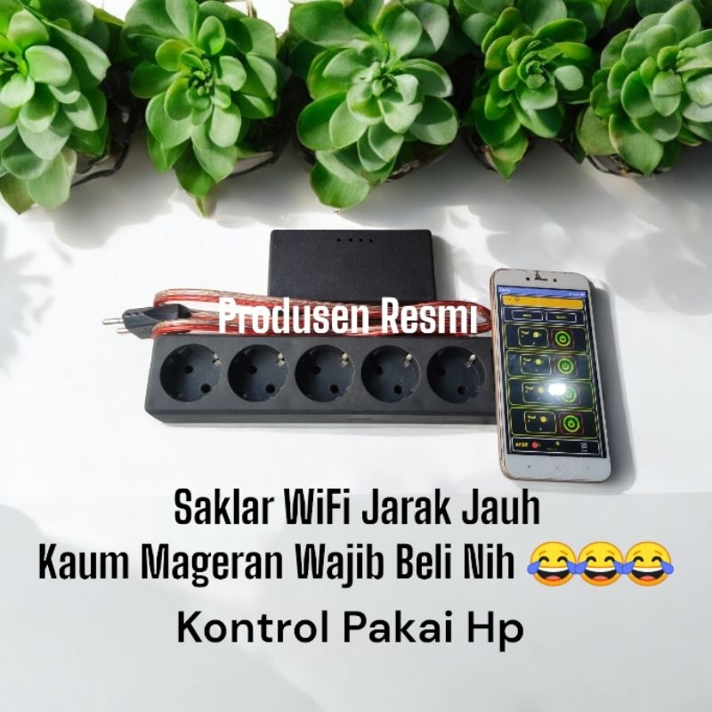 Smarthome saklar online dan offline / Saklar listrik jarak jauh smarthome / saklar wireless / relay 