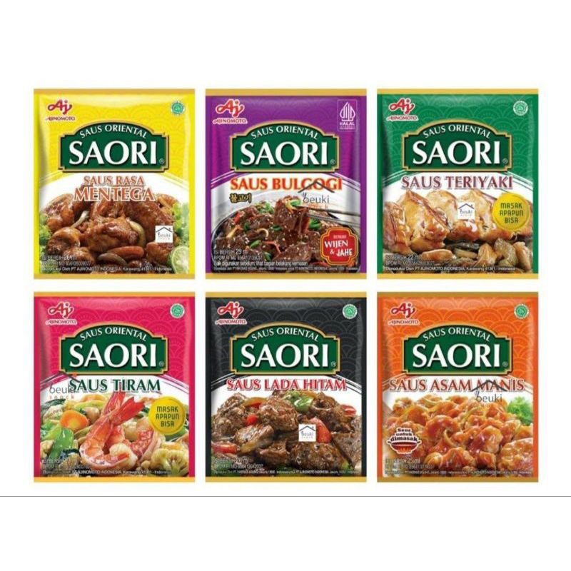 

SAORI SAUS ORIENTAL KEMASAN SACHET