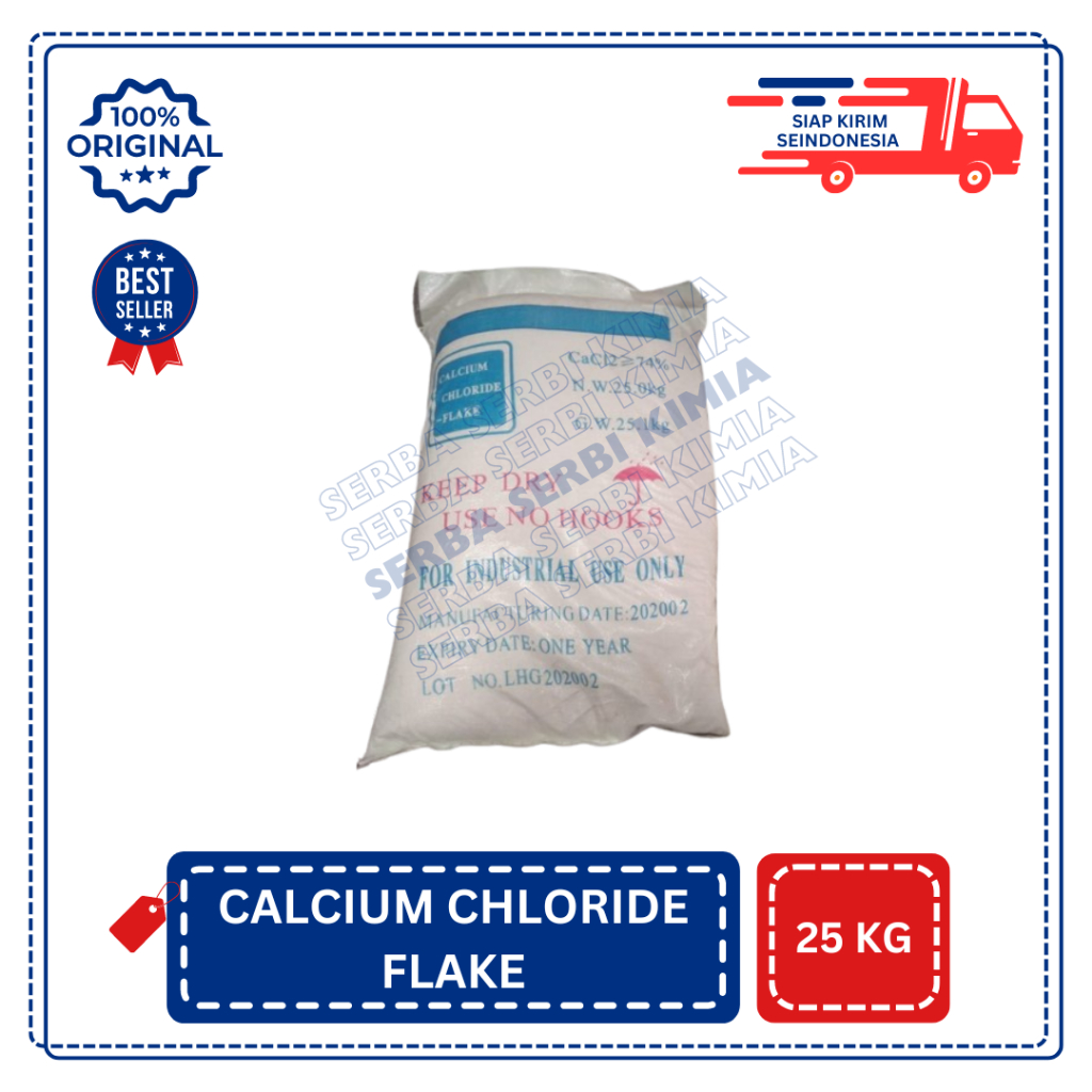 

Calcium Chloride Flake 74% Food Grade