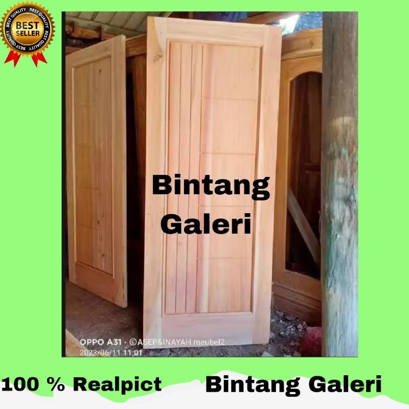 Daun Pintu Kayu Mahoni Pintu Kamar Pintu Utama Rumah